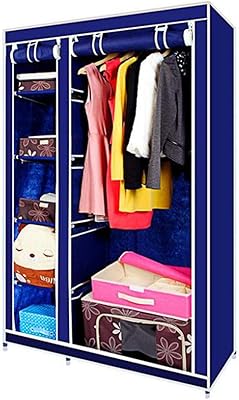 Fabric wardrobe organizer with cover - 175 x 110 x 45 cm.. Looking for trendy fashion, home essentials, or electronics? DIAYTAR Nigeria has it all and delivers within days, not weeks.