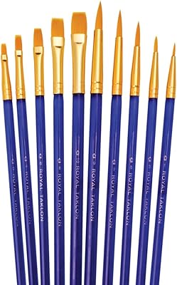 Set of royal brushes brush super value, Golden Taklon, Shaders & Rounds.. Nigeria's most diverse e-commerce platform delivers quality and affordability to your doorstep in 5-8 days.