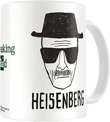 AMC coffee cup with print "Breaking Bad Heisenberg", Multicolore.. DIAYTAR NIGERIA: Your partner in affordable online shopping with dependable delivery within 8 days.