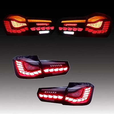 Ingenuity Time Rear LED LED LED indicator for BMW F30 F35 F80 M3 2012-2018 Kit of Rear Style Style Style Start (Black).. DIAYTAR NIGERIA brings affordable products to every doorstep with our reliable 5-8 day shipping.