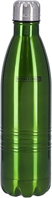 Royalford 500 ml bottle - Double stainless steel water bottle - Waterproof bottle for hot and cold sports drinks - RF5769GR.. DIAYTAR NIGERIA brings the market to your fingertips with affordable prices and swift delivery services.