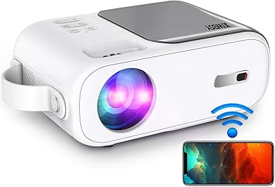 Mini projector XI WPS Y with Bluetooth 5G WiFi for smartphone.. Experience shopping freedom with DIAYTAR NIGERIA's vast selection and 5-8 day nationwide delivery service.