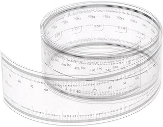 Harvington flexible rule 60 cm 0.1 mm with corner lines R and PET plastic latitude, foldable straight rule, flexible factory rule, transparent.. DIAYTAR NIGERIA: Revolutionizing accessibility to quality products at budget-friendly prices across Nigeria.