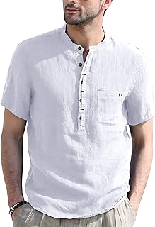 Shirt Storage Summer Senior Summer For Men, Shirt with short cotton and linen sleeves, beach shirt, solid and breathable fishing shirt, united t-shirts.. Shopping has never been easier — DIAYTAR Nigeria delivers it all in 5–8 days.