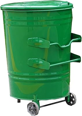 240 -liter metal outdoor trash with wheels, large capacity iron iron trash can, trailer with valve cover, waste container.. Don’t wait weeks — DIAYTAR Nigeria delivers your order in just a few days.