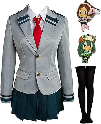 زي مدرسي من mha cosplay bnha cosplay my hero academic okaco uraraka cosplay costume okakako/tsuyu blaz uniform uniform scolaire.. Explore limitless products on DIAYTAR Nigeria — at the lowest prices.