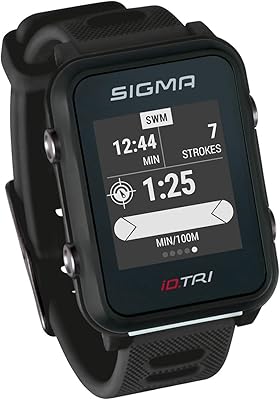 Sigma Sport Id. Triathlon GPS watch with multisport training mode, heart rate frequency, exterior, light and waterproof navigation.. DIAYTAR NIGERIA: Where every shopping need is met with affordable prices and timely delivery.