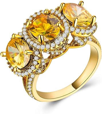 18 -carat golden ring set with zircon si harhoden - size 8.. DIAYTAR NIGERIA: Empowering Nigerians with access to affordable products delivered within 8 days.