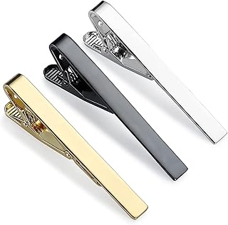 Men's tie pliers, pack of 6 classic golden tie pliers black gold for wedding, birthday, business and daily life.. DIAYTAR NIGERIA: Your gateway to affordable products delivered reliably across Nigeria.