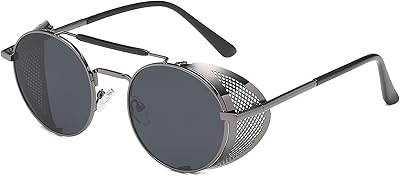 Vanlinker Men Women Steampunk Sunglasses Unisex Round Retro UV400.. Shop smarter with Nigeria's premier e-commerce platform, featuring affordable products delivered nationwide.