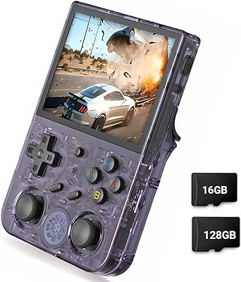 Digital video game console RG353V, 16 GB + 128 GB, 25,000 games, 3.5 inch IPS screen, Linux system, Archos Home Games, Retro Arcade Game for Children and Adults, Violet.. Thousands of items at your fingertips — DIAYTAR Nigeria makes it happen.