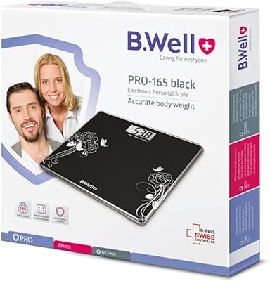 Electronic person B.well Pro-165 (black).. Make shopping fun and stress-free with DIAYTAR Nigeria.