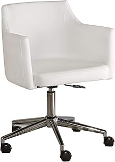 Ashley swivel office chair with a distinctive design - Baraga for the house and the office - white.. Shop smart with DIAYTAR NIGERIA, offering a vast product range delivered to your doorstep within a week.