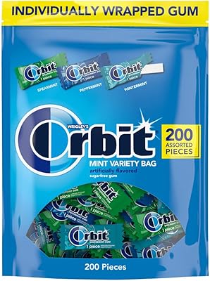 Orbit Pack of matching chewing gum without sugar with peppermint, green mint and winter mint, 13.4 oz, 200 pieces.. Embrace a new era of online shopping with DIAYTAR NIGERIA's extensive range and budget-friendly prices.