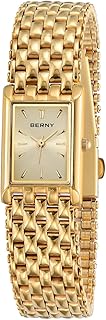 Berny gold watches for women, update, quartz stainless steel watch, luxury golden watch, casual bracelet, tools included.. DIAYTAR NIGERIA delivers happiness in 5-8 days with our affordable and diverse product range.