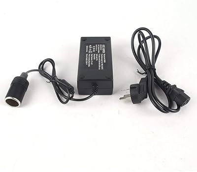 ACA 220V adapter converter to 12V 60W 5 AMP DC, car cigarette lighter converter (black).. Shop from our extensive catalog at DIAYTAR NIGERIA and enjoy doorstep delivery in just 5-8 days.