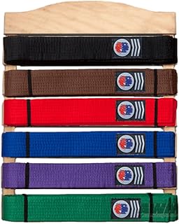 Wooden wall support for martial arts belts for karate and taekwondo belts - 6 levels.. Experience hassle-free shopping with DIAYTAR NIGERIA's user-friendly platform and prompt delivery service.