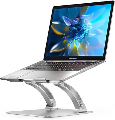 NOLAXY laptop support for an adjustable ergonomic height -angle desktop with vents.. Order today, receive in days — DIAYTAR Nigeria makes it possible.