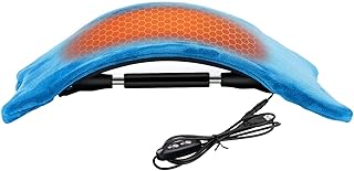 Dorsal extension with removable heating cushion to relieve pain, relief of thermal pain at adjustable temperature on several levels for pain from the upper and lower back for herniated disc, sciatica and scoliosis.. Find more for less — only on DIAYTAR Nigeria.