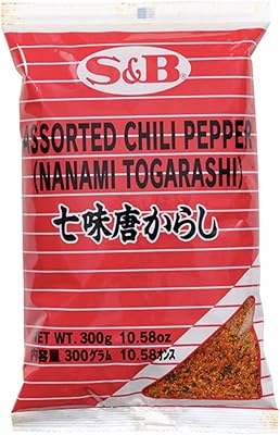 Mixture of seasoning with 7 peppers (Nananami/Shishimi Togarashi) - 1 sachet, 300 ml.. DIAYTAR NIGERIA: Where shopping meets satisfaction with affordable prices and reliable 5-8 day shipping.