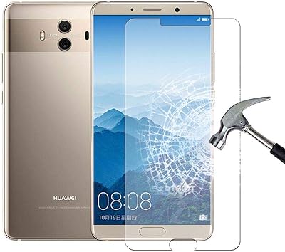 [Lot of 2] Huawei MATE 10 screen protector, Round edge of hardness 9am, anti-scratch and finger anti-traces, screen protector in tempered glass without bubbles.. DIAYTAR NIGERIA makes every shopping desire a reality with affordable prices and delivery in 5-8 days.