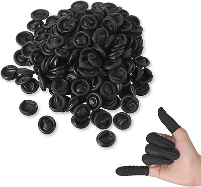 Castowave latex side covers, 200 disposable side covers, black protection gloves with your fingertips, fingers protection bandages for industrial, beauty and more.. Unlock access to a wide range of products with DIAYTAR NIGERIA's affordable e-commerce platform.