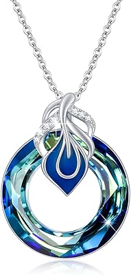 Sterling 925 silver feather necklace, necklace with crystal pendant, crystal feathered jewelry for women, girls, girl, wife, mother, mom, gift, sterling silver.. DIAYTAR NIGERIA combines affordability with convenience, delivering your purchases within 5-8 days.