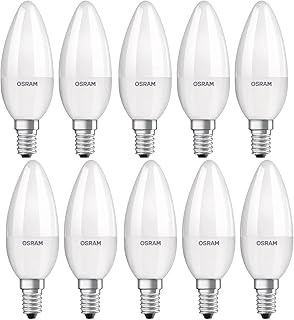 OSRAM LED bulb E14 Candle 5W Warm White Variable Intensity 2700K, Lot of 10.. Your complete shopping solution, DIAYTAR NIGERIA offers extensive choice with competitive prices and delivery.
