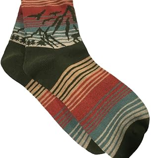 Alaska crew socks Skyline Red Olive Bleu M.. Enjoy a hassle-free shopping experience with DIAYTAR Nigeria, where products are categorized for your convenience and delivery is always on time.