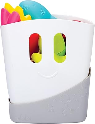 Ubba standing bath toys organizer with removable breastpin and spoon for toddlers and infants, gray.. Discover the perfect shopping experience with DIAYTAR NIGERIA's vast selection and prompt delivery service.