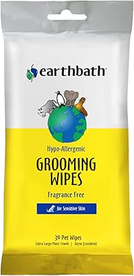 Hypoallergenic grooming wipes Earthbath Aloe Vera without vitamin E Soft.. No stress, just speed — DIAYTAR Nigeria ships in days.