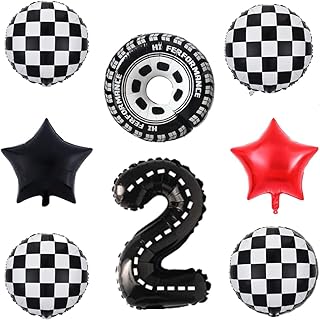 40 -inch finiba racing car balloons, 8 pieces of black racing track number for Baby Shower 2nd anniversary boys Decoration of Monster Truck racing theme.. Nigeria's e-commerce leader delivers unmatched variety and value to your doorstep in just 5-8 days.
