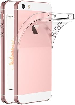 Transparent rear shell absorbing shocks in flexible TPU gel and rubberized for Apple iPhone 5 / iPhone 5S / iPhone SE (4 inch).. Discover why millions choose DIAYTAR for affordable online shopping with delivery in just 5-8 days.