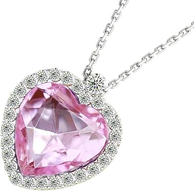 VOLMO Stilo Collar Titanic Heart of the Ocean For Women, Eternal Love Collar with Cubic Zircony 5A, Costaisy jewelry for birthday, Valentine's Day and Birthday.. DIAYTAR NIGERIA: Where shopping dreams come true with budget-friendly prices and nationwide shipping.