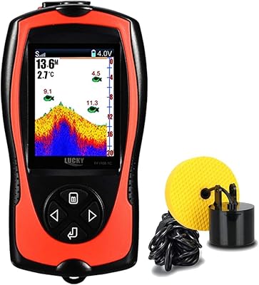Portable wireless sound sensor Lucky, 328 -foot Sonar LCD sensor for kayak fishing, ice fishing, sea fishing.. Discover the convenience of DIAYTAR NIGERIA's vast product range delivered affordably in 5-8 days.