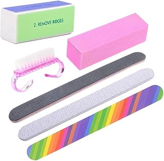 Set of manicure tools Anself 6 pieces durable brushes for polishing, sanding, art accessories, UV nail file, random colors.. Get access to thousands of affordable products only on DIAYTAR Nigeria.