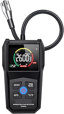 Digital test device Gas detector Fresh leak detector Automobile gasoline gasoline LCD Gas Air quality monitor CGD02A. (Color: CGD02A (LCD screen)).. DIAYTAR NIGERIA brings the marketplace to every Nigerian home with affordable prices and quick delivery.
