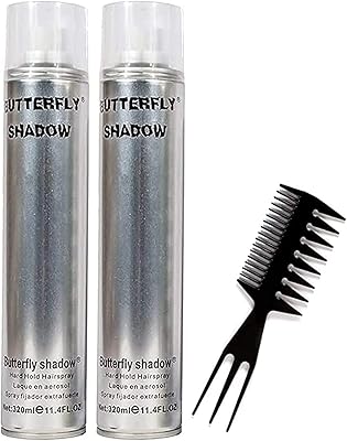 Butterfly shadow 600 ml spray with strong holds for hairstyles (pack of 2).. Shop electronics, clothes, and everything in between on DIAYTAR Nigeria.