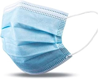 Suzik disposable facial mask with 3 layers breathable safety mask.. Shop without boundaries at DIAYTAR NIGERIA, offering affordable products with convenient delivery times.