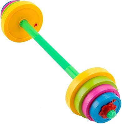 Liberty Imports Set of adjustable weightlifting toys for children, simulation game - Exercise for beginners children and weightlifting room (32 inches).. Shop with purpose at DIAYTAR NIGERIA, where diverse selection meets budget-friendly nationwide delivery.