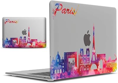 I Panzer Rigid plastic protection shell compatible with the new MacBook Air 13 inch 2022 2021 2020 M1 A2337 A2179 A1932, Retina screen with Touch ID (2018-2022), Paris, MMA-T13PAR.. Experience the ultimate in shopping convenience with DIAYTAR NIGERIA's vast catalog and 5-8 day delivery.
