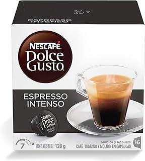 Espresso capsules Nescafé Dolce Gusto (16 capsules, 112 grams - black).. DIAYTAR NIGERIA: Nigeria's answer to affordable online shopping with reliable 5-8 day delivery guarantee.
