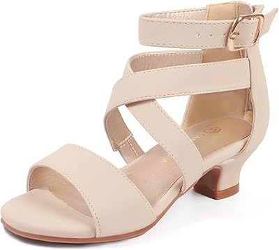 Low heels sandals for girls, open -ended sandals with floral motif in rhinestones for weddings and prenuptial festivals for young and old children.. DIAYTAR NIGERIA brings affordable shopping to your fingertips with reliable delivery in less than 8 days.