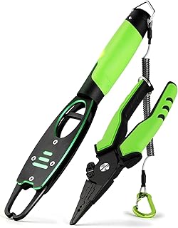 Multifunction fishing pliers and weighable fishing lip clips with strap and sheath, salt water resistant fishing equipment, light aluminum aluminum fishing equipment.. DIAYTAR NIGERIA: Redefining e-commerce with affordable prices and reliable nationwide shipping.