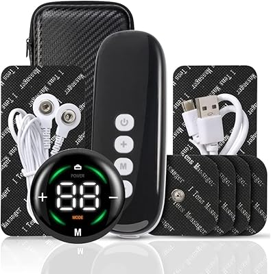Seusi tens electronic sports muscle stimulator, portable muscle toning device, double channel electronic pulse masseur with 10 modes and 39 levels for abdomen, back, legs and arms.. Discover endless shopping possibilities at DIAYTAR NIGERIA, with budget-friendly prices and reliable delivery.