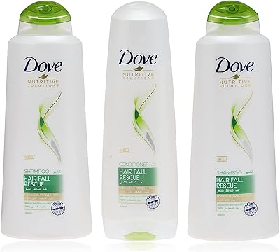 Hair anti-fall shampoo 600 ml + anti-falling 350 ml, Dove (2), white, white.. Shop across boundaries at DIAYTAR NIGERIA and enjoy budget-friendly nationwide delivery within the week.
