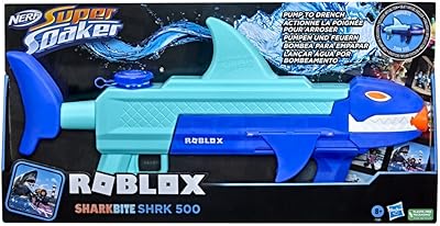 Roblox Shark Bite Shrk 500 Super Soaker Water Blaster includes a code for an exclusive virtual article, a multicolored nerve pump mechanism.. Shop across categories at DIAYTAR NIGERIA with the confidence of affordable prices and delivery within 8 days.