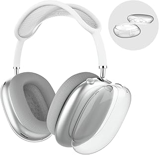 Goodrun transparent silicone protective case compatible with Apple AirPods Max, Waterproof protective case for AirPods Max, Soft Transparent Protective For AirPods Max, Sustainable Structure - Transparent.. Discover endless possibilities with DIAYTAR NIGERIA's comprehensive catalog and reliable delivery service.