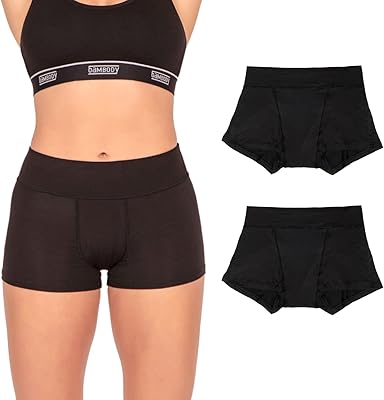 Bamboo absorbent boxer: menstrual underwear for protection all day and night, pack of 2: black, 7.. Shop the smart way with DIAYTAR NIGERIA's extensive selection and budget-friendly nationwide delivery.