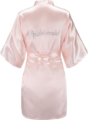 ALA PLAZA Short Demoiselle Dress in Satin for Women Unique Size With Rhinestones.. Your digital shopping companion, DIAYTAR NIGERIA offers exceptional value with delivery in less than 8 days.